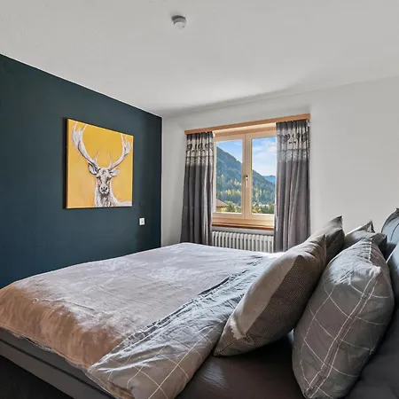 Chalet A&y Zum Goldenen Hirsch - View Kamin Davos